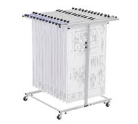 VEVOR WK150399 - Noir - Support mobile pour plans réglable