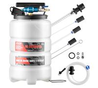 VEVOR YS-087CC - 9,5 L - Réservoir PEHD - Manuel/Pneumatique - Tuyau 150 cm - 3 extensions 120 cm