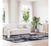 Vevorizon NAVARRA Tapis shaggy à poils longs, gris foncé, 240 x 340 cm, polyester, antidérapant, lavable, moelleux, doux, idéal pour salon, chambre à coucher, couloir, couloir, anti-salissure