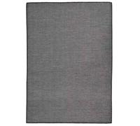 Vevorizon Tapis d'extérieur tissé plat - 140 x 200 cm - Gris - Résistant aux intempéries - Résistant aux UV - Robuste - En polypropylène - 800 g/m² - Pour terrasse, balcon, intérieur - Anti-salissure