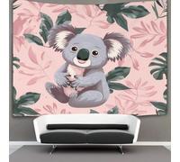 VFKLZCNYR Koala 3D Effet Tapisserie Art Mural Tapisserie Murales Tapisserie Murale Tissu Pour Chambre Salon Serviette De Plage Tenture Murale 180cmx230cm