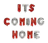 VFM e-Store Ballon « It's Coming Home » - Feuille d'aluminium de 43,2 cm - Coupe du Monde - Parfait pour les fans de football, produits d'Angleterre - Multi - 40 cm x cm
