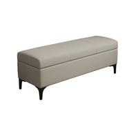 Vfs8dQ5kt Banc de Chambre Banc à Chaussures d'entrée Vestiaire Salon Canapé | Banc de rangement for chambre à coucher, lit long(Light Gray)