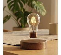 VGAzer Ampoule à lévitation magnétique, lampe de chevet flottante pour la décoration de la maison et du bureau