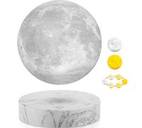 VGAzer lampe lunaire flottante décoration pour chambre d'enfant, lumière lunaire flottante veilleuse magnétique pour chambre à coucher, salon, home déco unique