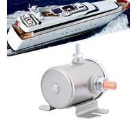 VGEBY 12V Solénoïde de Démarrage Relais, 200A 3 Bornes Treuil Interrupteur | Masse interne nominale 80 A, support en acier plaqué, contacts en cuivre, centres de 2 13/64 po, installation sur chariot