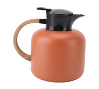 VGEBY Carafe à café Thermique, Acier Inoxydable isolé, Carafe à café Sous Vide pour Boissons Chaudes, capacité de 2 L pour la Maison et le Bureau