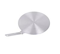 VGEBY Diffuseur de Chaleur de Cuisine en Acier Inoxydable, Conduit Efficacement la Chaleur pour les Cuisinières à Gaz et électriques à Induction, 1 unité (20#)