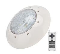 VGEBY IP68 étanche LED Lumière de Piscine Télécommande RGB Lumière sous-Marine Lampe Submersible pour Aquarium/hôtel Piscine Plastique + PC 11.0x11.0x2.8in (25W)