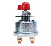 VGEBY Kit de Commutateur d'isolateur de Batterie, Interrupteur de Déconnexion de Batterie en Cuivre 12V à 48V 300A avec Bornes M10 3 8 Pouces, 2 Vitesses Coupées pour Camping-car, Bateau, Camion,