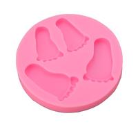 VGEBY Moule en Silicone pour Empreinte de Pied de bébé 3D