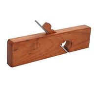 VGEBY Rabot de Menuisier, Lame en Alliage de Manganèse, 25 Mm de Large | Base en bois de poirier à corps carré, longueur de rabotage de 250mm, outil de chanfreinage et d\'ébavurage, finition lisse