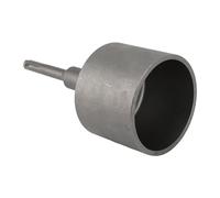 VGEBY Tournevis de Tige de Terre en Acier forgé pour Perceuse à Percussion, Outil Résistant aux Chocs pour L'installation de Poteaux en T et de Prises électriques (65mm)