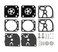 VGOL 2 Pièces Kit de Réparation Et de Reconstruction de Carburateur Compatible avec ZAMA RB-129 C1M-W26 C1M-W26A C1M-W26B C1M-W26C C1M-W47 Compatible avec Poulan Pro