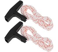 VGOL 2 Pièces Poignée de Lanceur de Tronçonneuse avec Corde 3,5 mm x 3 m remplace oem 1128 190 3400 Compatible avec Stihl 029 034 036
