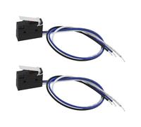 VGOL 2pcs Micro-interrupteurs SPDT IP67 Micro-interrupteur Miniature Etanche 125V 5A Equipement Audiovisuel Machines Industrielles Interrupteur à Action Instantanée 50cm