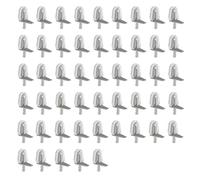 VGOL 50pcs Chevilles de Support Étagère 3mm Goupilles d'Étagère pour Armoire Étagère Vitrine Penderie Placard Bibliothèque Garde-manger
