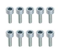 VGOL Lot de 10 Vis Cannelées Torx M4x12 T27 Compatible avec Stihl Tronçonneuse PN 9022 313 0660