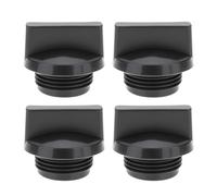 VGOL Lot de 4 bouchons de vidange d'eau à filetage fin de 2,5 cm avec joint compatible avec pompe semi-poubelle Predator 7,6 cm 212 cc