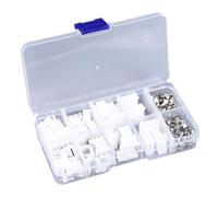 VH3.96 Connecteur Kit Complet 120 Pièces 2P 3P 4P Prises Droites 180° Borniers pour Projets Électroniques DIY Haute Précision Câblage PCB