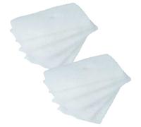 vhbw 10x Filtre à air compatible avec Lunos LRA, LRK, LRK2 appareil de ventilation - G2, 16,15 x 9,75 x 0,7 cm blanc