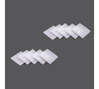 vhbw 10x Filtres à poussière pour ventilateur, plaque de protection contre l'incendie, panneau intérieur comme Lunos 2/FB