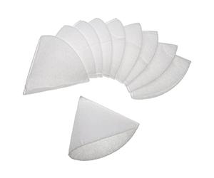 vhbw 10x Filtres coniques compatible avec Buderus FAV 125 ventilation | VMC - Filtre d'évacuation G4, DN 125, blanc