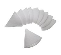 vhbw 10x Filtres coniques pour ventilation | VMC par ex. compatible avec Helios, Maico, Pluggit, Zehnder - Filtre d'évacuation G4, DN 100, blanc