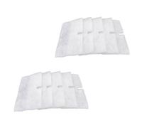 vhbw 10x filtres de ventilation de rechange compatibles avec Lunos ALD 36,5 mur extérieur - 120 x 220 mm - remplacement pour 9/FALD, 34703, 034 703