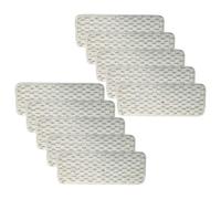 vhbw 10x lingettes remplacement pour Vileda 158410 pour laveur de sol 25 x 13 x 2 cm