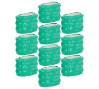 vhbw 10x NiMH pile bouton de remplacement pour type 3/V150H 150mAh 3,6V convient pour les batteries de modélisme etc.