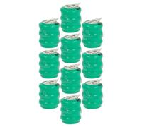 vhbw 10x NiMH Pile Bouton de Remplacement pour Type 3/V80H 2 épingles 80mAh 3,6V Convient pour Les Batteries de modélisme etc.