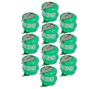 vhbw 10x NiMH pile bouton de remplacement pour type V40H 2 épingles 40mAh 2,4V convient pour les batteries de modélisme etc.