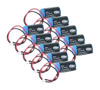 vhbw 10x Pile Remplacement pour Verisure CR-2/3AZ | pour système d'alarme (1350mAh, 3V, Li-MnO2)