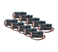 vhbw 10x Pile remplacement pour Verisure CR-2/3AZ pour système d'alarme (1350mAh, 3V, Li-MnO2)