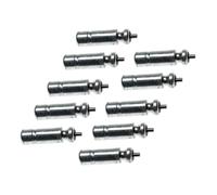 vhbw 10x Piles bâton de type CR311 compatible avec les flotteurs de pêche nocturne à LED (50mAh, 3V, lithium)