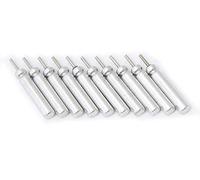 vhbw 10x Piles bâton de Type CR425 Compatible avec Les flotteurs de pêche Nocturne à LED (25mAh, 3V, Li-ION)