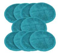 vhbw 10x Serpillères remplacement pour CleanMaxx 08934 pour balai nettoyant - polyamide / polyester, turquoise