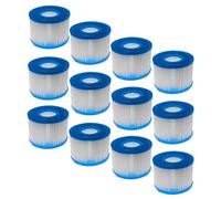 vhbw 12x Cartouche filtrante Type S1 Compatible avec Intex PureSpa 28423E