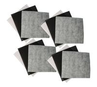 vhbw 12x Filtre compatible avec DeLonghi DAP 700E, DAP700, DAP700E purificateur d'air - filtre à charbon actif, filtre HEPA, préfiltre