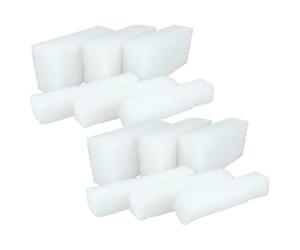 vhbw 12x Filtre Fin Compatible avec Beatbot AquaSense 2 aspirateur | nettoyeur piscine - Microfiltre, 33 x 23,4 x 11 cm