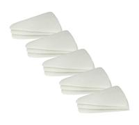 vhbw 15x Filtres coniques remplacement pour Vallox 1765, 394302 pour échangeur de chaleur géothermique - Filtre d'évacuation G3, blanc