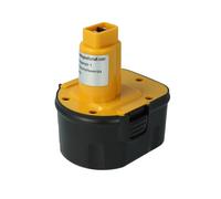 vhbw Batterie compatible avec Black & Decker CD1202K, CD120GK, CD120GK2, CD12C, CD12CA, CD12CAB outil électrique (2000mAh NiMH 12 V)