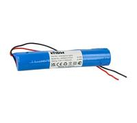 vhbw 1x Batterie | pour éclairage d'issue de secours (1500mAh, 3,6V, NiMH) avec câble de raccord