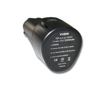 vhbw 1x Batterie remplacement pour AEG L1215, L1215P, L1215R, L1220, L1230 pour outil électrique (2000 mAh, Li-ion, 12 V)