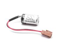 vhbw 1x Pile remplacement pour LS14250-MR, FBT030A, FBT020A, ER3V/3.6V, NP8P-BT pour PLC Contrôleur Logique Programmable (1000mAh, 3,6V, Li-MnO2)