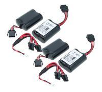 vhbw 2 Pile Compatible avec Visonic PowerMaxPro SR-740-PG2 système d'alarme | sirène extérieure radio (16000mAh, 3,6V, Li-SOCl2)