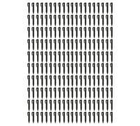 vhbw 200x piquets de fixation pour câble périphérique compatible avec Robomow robot tondeuse - Lot ancrages au sol, plastique noir
