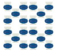 vhbw 20x connecteurs pour câble périphérique compatible avec Stiga robots de pelouse - Serre-câbles, étanches, transparent / bleu