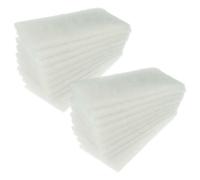 vhbw 20x Filtre à air G3 compatible avec Zehnder 990 326 253, 990 220 010 ventilateur, aération, ventilation - blanc